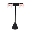 BOW SHAPED SHORT STUD EARINGS