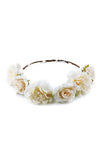 Boho Flower Floral Crown Wreath S9