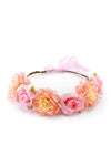 Boho Flower Floral Crown Wreath S9