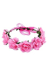 Boho Flower Floral Crown Wreath S19