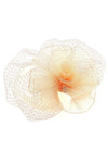 Flower Mesh Flapper Fascinator s6