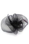 Flower Mesh Flapper Fascinator s9