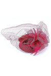 Flower Mesh Flapper Fascinator s13