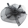Flower Mesh Flapper Fascinator s15