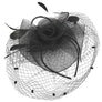 Flower Mesh Flapper Fascinator s11
