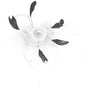 Flower Mesh Flapper Fascinator s11