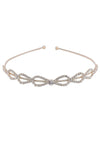 Bow Pear Rhinestone Head Band