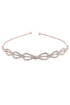 Bow Pear Rhinestone Head Band