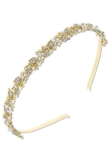 Asymmetry Rhinestone Head Band