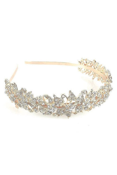 Casting Flower Rhinestone Headband SA