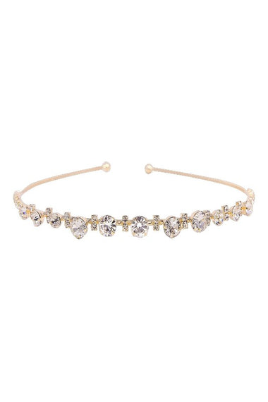 Oval Plus Rhinestone Head Band