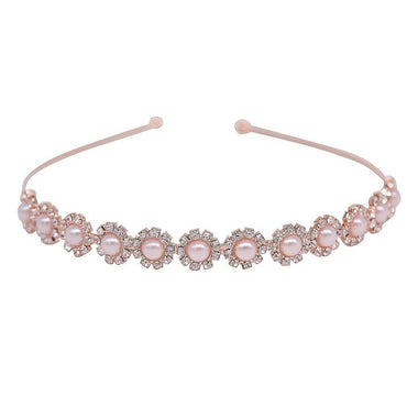 Pearl Rhinestone Head Band