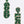 LUCKY Beaded Saint Patricks Day Earrings