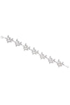 Spring Leaves Flexible Rhinestone Head Band