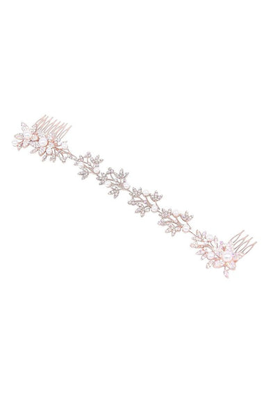 Pearl Flower Bendable Hair comb band