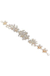 Casting Floral Rhinestone Hair Deco Band