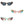 Geometric Irregular Cat Eye Fashion Sunglasses