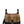 Exotic Cat Leather Saddle Crossbody Bag
