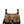 Exotic Cat Leather Saddle Crossbody Bag