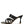 CHIRI Criss Cross Strap Spool Heel Sandsals