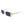 Square Flat Top Chain Link Design Sunglasses