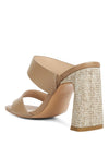 Alodia Slim Block Heel Sandals