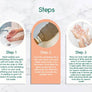Silk Exfoliating Bath Gloves -Raw Silk