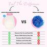 Silk Exfoliating Bath Gloves -Raw Silk