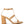 MIRABELLA Open Square Toe Block Heel Sandals