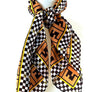 E T Real Silky Feel Square Scarf