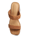 Misaki Braided Detail Chunky Sandals