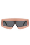 Rectangle Oversize Square Flat Top Sunglasses