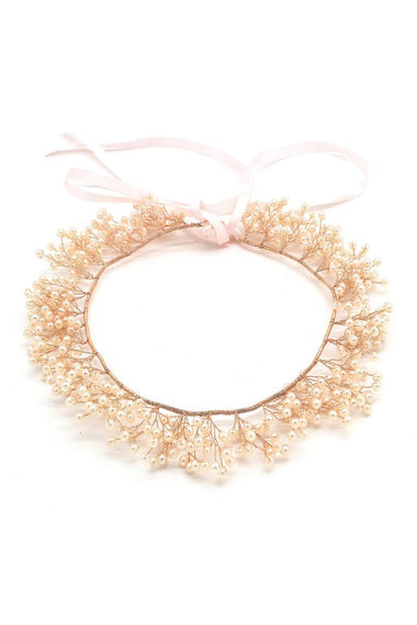 Pearls Cloud Handmade Head band Belt
