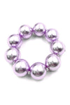 Single Lines Faux Pearls Elastic Stretch Bracelet