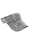 Bling Chip Stone Rainbow Sun Visor Hat