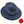 Bling Chip Stone 2 Tone Fedora Hat