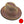Bling Chip Stone 2 Tone Fedora Hat
