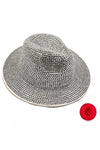 Bling Chip Stone 2 Tone Fedora Hat