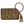 Leopard Cuff Handle Tassel Wristlet Clutch