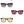 Classic Square Vintage Fashion Retro Sunglasses