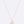 Cubic Zirconia Music Note Pendant Necklace