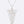 Cubic Zirconia Triangle Pendant Necklace