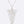 Cubic Zirconia Triangle Pendant Necklace