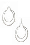 Hammered Iconic Earrings