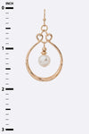 Culture Pearl Drop Fashion Earrings