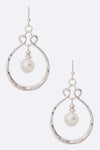 Culture Pearl Drop Fashion Earrings