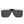 Oversize Half Frame Fashion Square Sunglasses