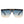 Oversize Half Frame Fashion Square Sunglasses