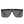 Oversize Half Frame Fashion Square Sunglasses