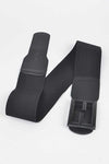 Plus Size Tonal Buckle Elastic Belt